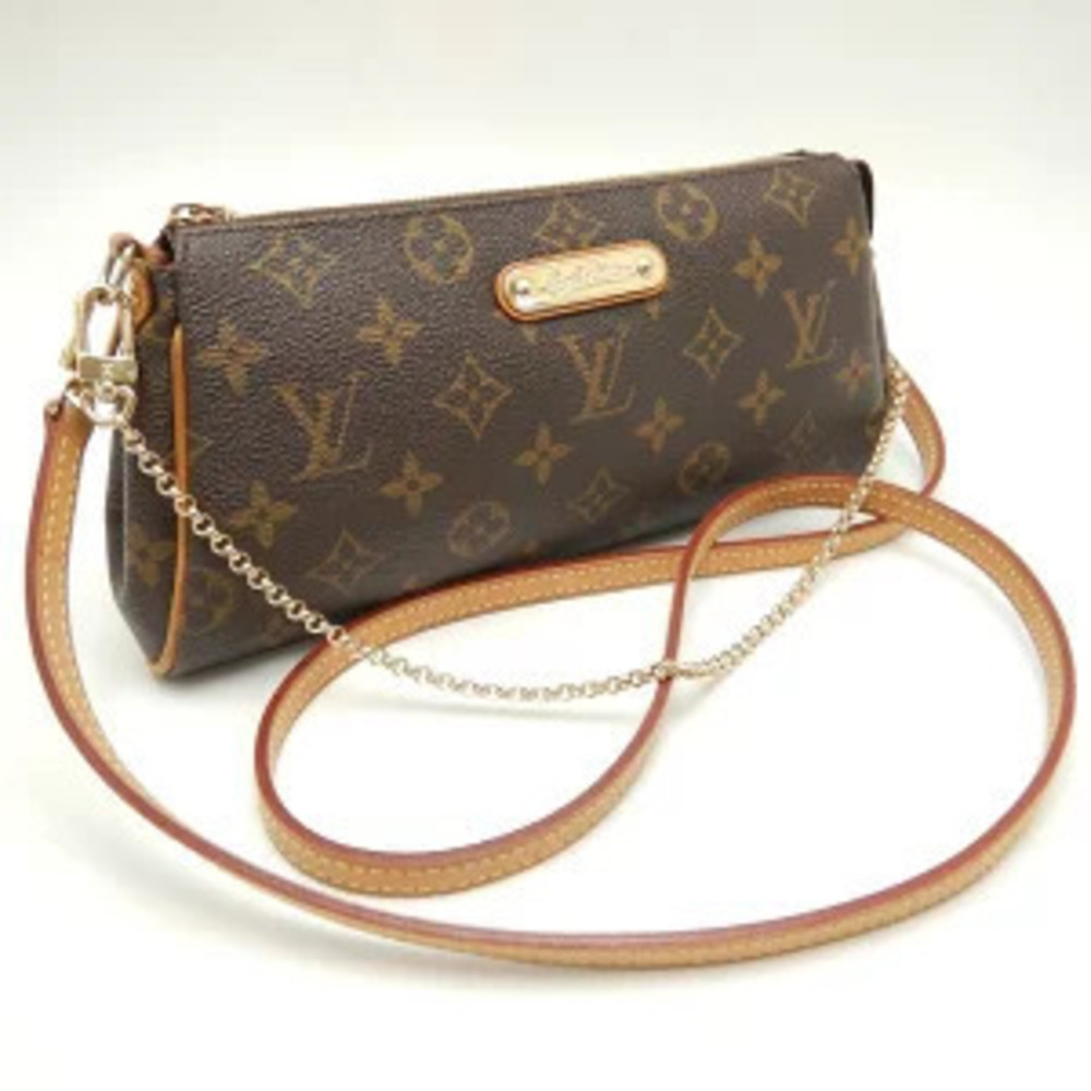 Louis Vuitton Monogram Shoulder Bag Brown Eva